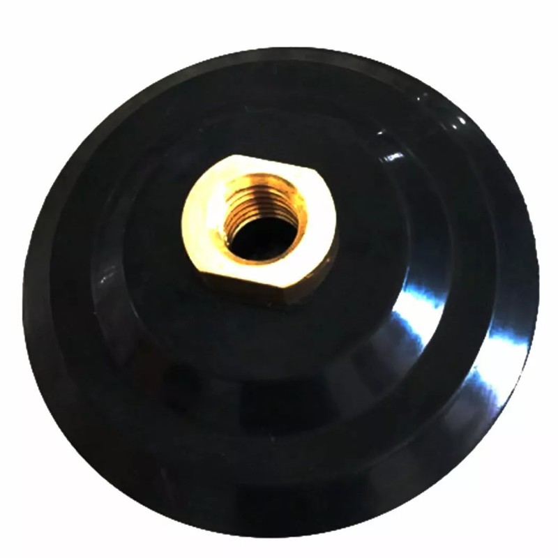 Roxx Tools wet polisher grinder 4" aluminum rubber backing pad