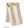 Steiff PWGG245680BRWF Gelato James JQD Border Blanket, Braun