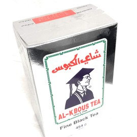 AL KBOUS Fine Black Loose Tea 16oz-454g