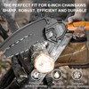 GSSHBR 6 Inch Mini Chainsaw Chain Replacement Accessories,4 Pieces Chain