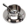 MUNEFE Stainless Steel Coffee Cup Set, Double Walled Espressos Cups,