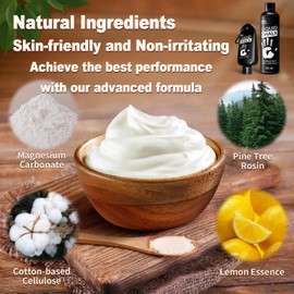 Large Capacity (350ML) Pro Grade Liquid Chalk Mess-Free Gym Chalk for Weightlifting, Gymnastics, Rock Climbing, Dancing, Dries in Seconds.