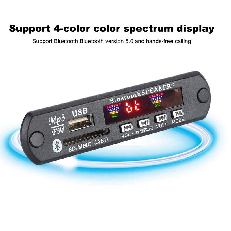 Tangxi USB FM MP3 Decoder Board, SDM01BT + U-DX Pantalla
