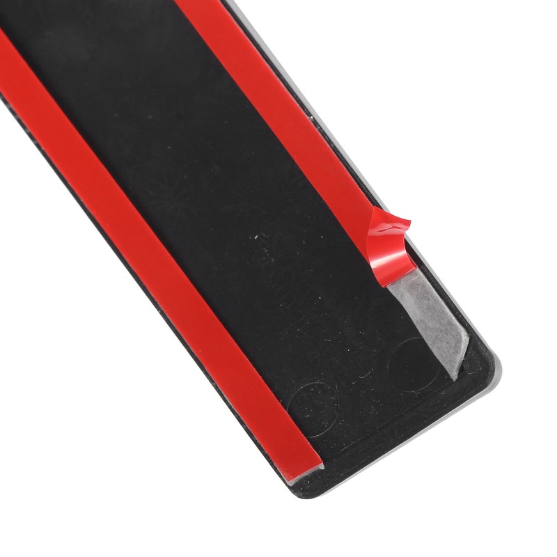 2PCS Rear Window Side Trim Gloss Black ABS Replacement for