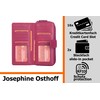 Josephine Osthoff Bremen Compact Genuine Leather Wallet with RFID Protection,