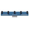 5 Way Tracking Sensor, Infrared Reflection Sensor Module TCRT5000L, Digital