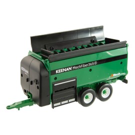Britains KEENAN MechFiber365+ Diet Feeder Wagon | 1:32 Scale Diecast Metal and Plastic Tractor Toy | Child's Farm Toys for Indoors and Outdoors | Tractor Toys for 3+ Year Old Boys and Girls