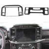 Korlot Carbon Fiber Central Control Panel Cover Tirm for Ford