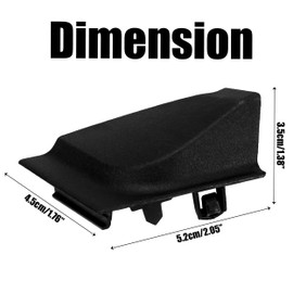 1 Pair Front Left and Right Window Windshield Side Spoiler Cover Cap Replacement for Toyota Corolla 2020 2021 2022 2023 2024