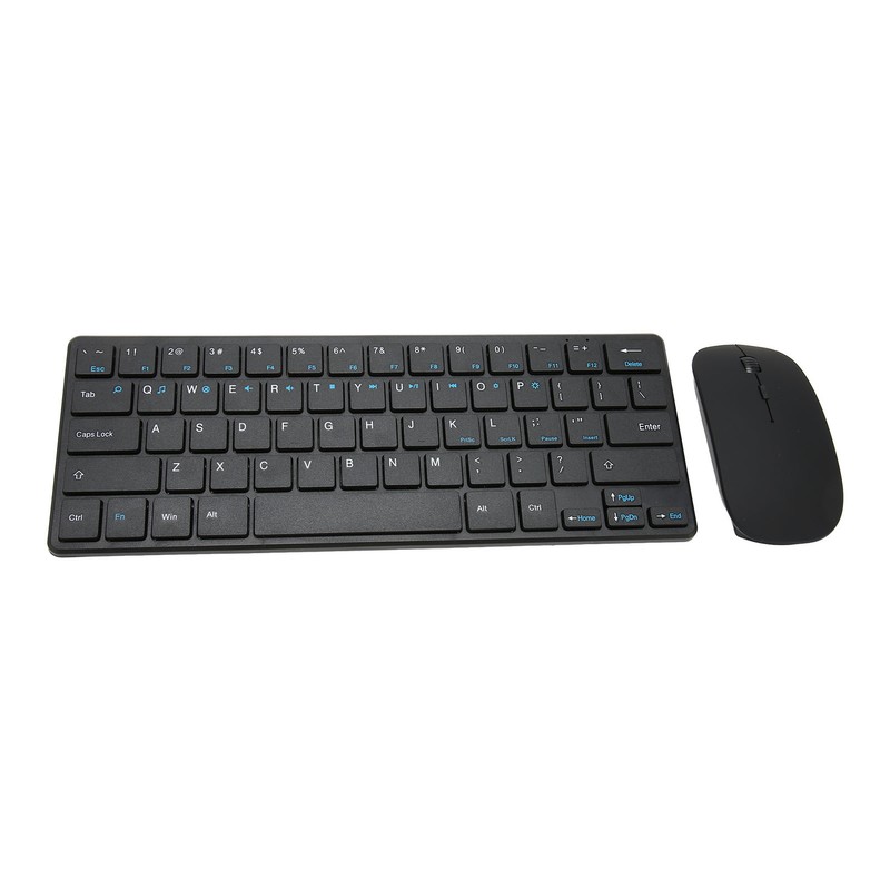 2.4G Wireless Keyboard Mouse Combo Ergonomic 64 Key Keyboard 3