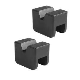 SCUARI Car Jack Stand Pads,Floor Jack Rubber Pad,Car Accessories,Auto Jacks Buffer Pads,Slotted Rubber Pinch Weld Jacks Adapter for Protecting Cars Chassis,Fit for Most Trucks,SUVs,RVs,Vans(2PCS)