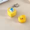 Duck Quacking Keychain & Cat Meowing Keychain, Funny Quacking Duck