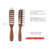 PERFEHAIR Vented Hair Brush 2-Pack - Efficient Blow Drying Vent