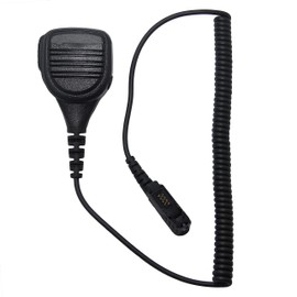 MaximalPower Palm Speaker Mic Kevlar Reinforced Cable for Motorola DMR Radio XPR3300 XPR3500 XPR3300e XPR3500e XPR 3300 3500 3300e 3500e