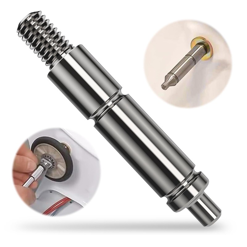 Hadwoer W10359270 Dryer Drum Shaft Replacement, Left Side Roller Shaft,