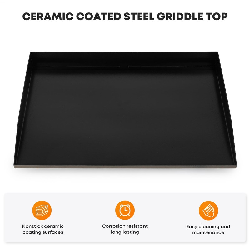 Stanbroil 22 Inch Flat Top Griddle Replacement Top for Blackstone