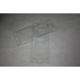 Package ESD Clamshell Blister Box for 1PC of mSATA SSD (Half or Full Size) or 1PC of Micro dimm (Pack of 2)