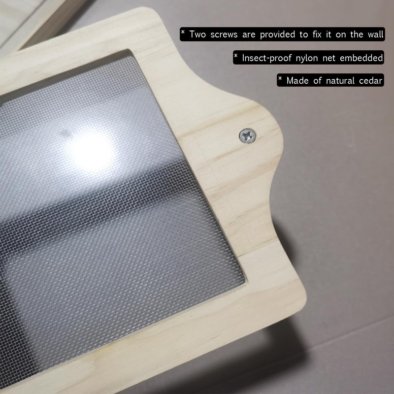 BESTNEWIE Adjustable Sauna Air Vent Grille – Equipped with Nylon