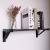 Heavy Duty Shelf Brackets 16 inch, Industrial Wall Brackets with