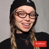 Breaksun Retro Oval Glasses for Women Men Small Face Cat-eye