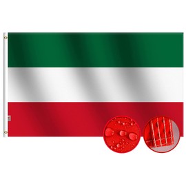 Premium Canadian Patriote Flag 3x5 Ft, Both Sides Longest Lasting Oxford Nylon 210D | Quadruple Stitched Fly Ends| Red White Green Canadien Canada Patriot Patriotes Parti Flags House Decoration Banner Yard Gift