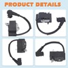 Hyceker Ignition Coil Spark Plug Kit for Stihl FS70R FS70RC