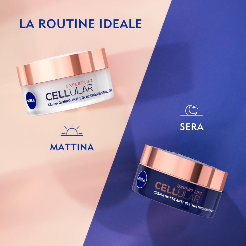 NIVEA Cellular Expert Ultimate Lift Solution, Skincare Kit completo con