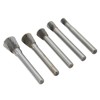 N Type Rotary Burr Set Single Cut 6mm Shank Carbide