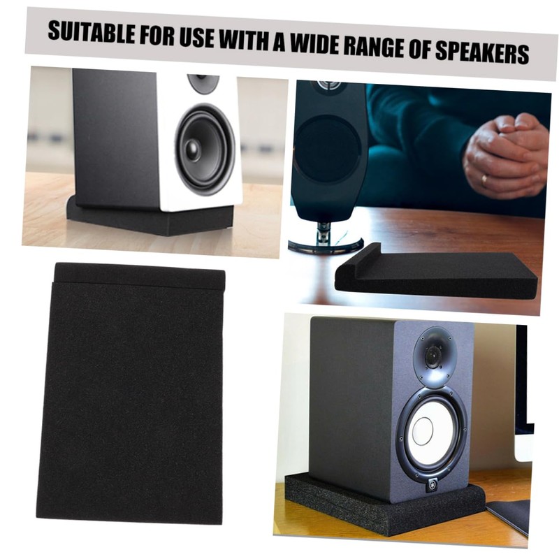Levemolo Speaker Vibration Pads Soundproofing Acoustic Panels 2pcs Sound Insulation