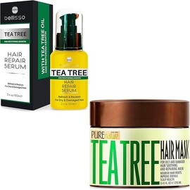 Tea Tree Oil Hair Mask and Tea Tree Oil Hair Serum