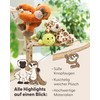 NICI Zoo Friends Soft Toy Orang Utan 20 cm Dangling