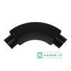 20mm Black PVC Inspection Bend for Electrical Conduit – Pack