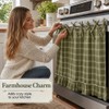 Oven Skirt, Oven Skirt Curtain for Door, Kitchen Decorative Cabinet