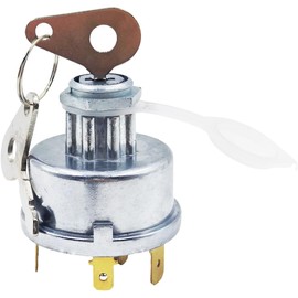 SPJIUQI Ignition Switch 3107556R92 1874535M3 Fits Massey Ferguson 285 290 298 360 362 383 393 3050 1500 1805 2775 3655 4900 6140 8120 Case IH 238 248 3210 3220 454 474 David Brown 1190 1194 1210 1212