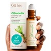Gya Labs Citronella Essential Oil Roll On - Energizing Aromatherapy