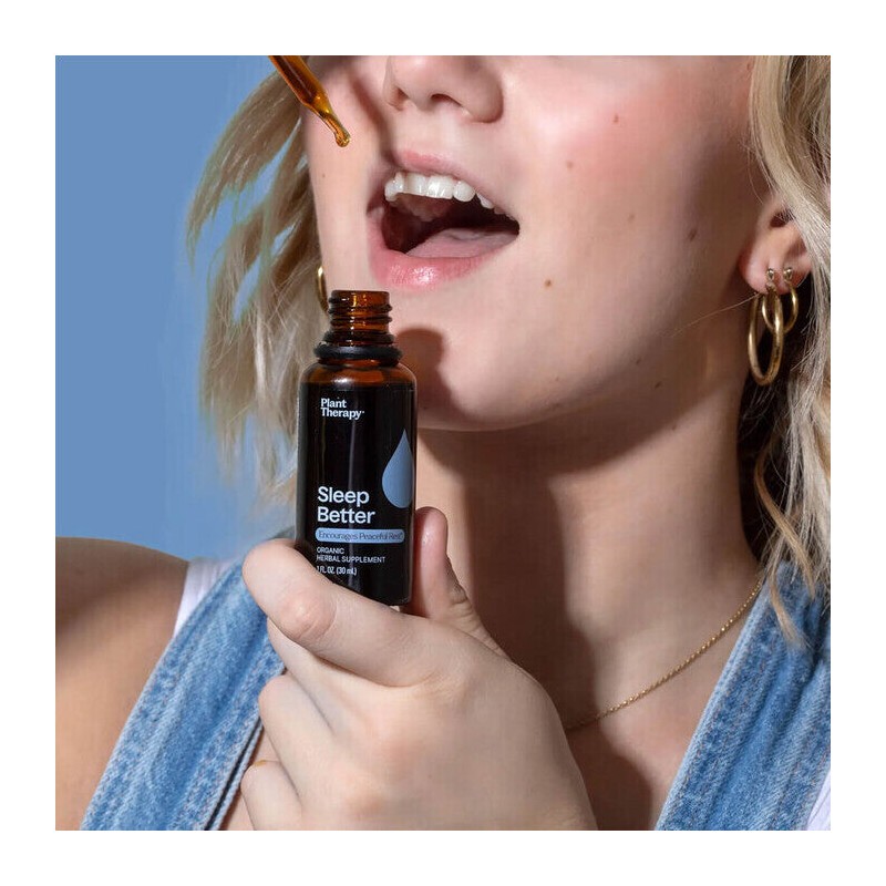 Plant Therapy Organic Herbal Tincture - Sleep Better, 30ml