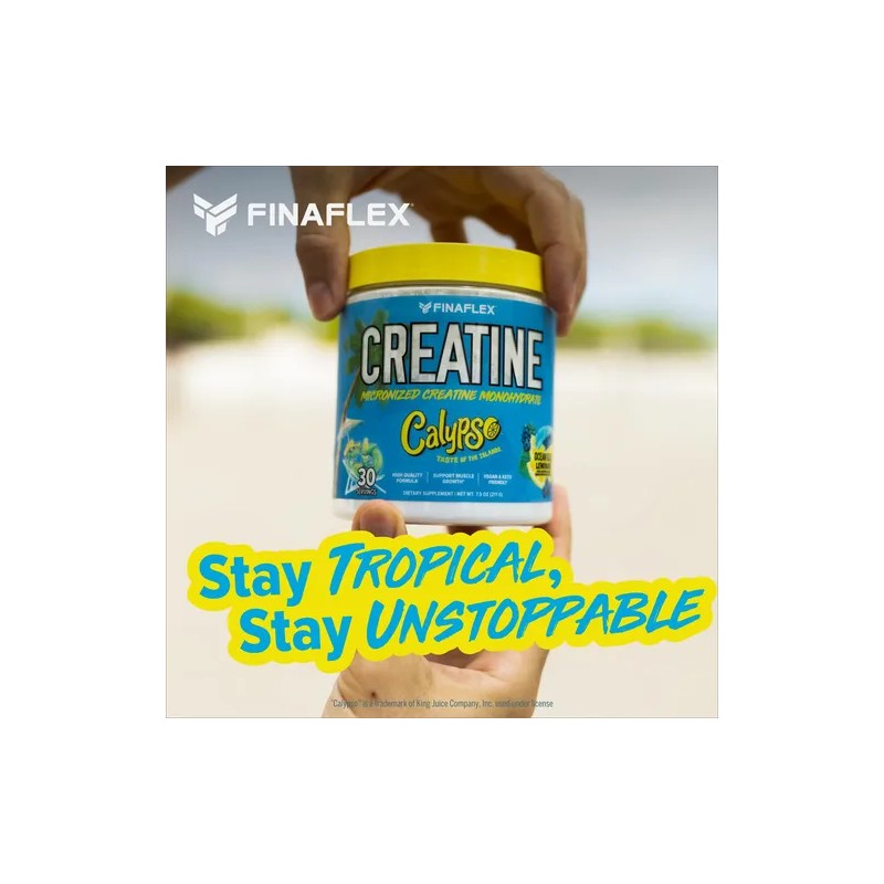 Finaflex Creatina Pura Calypso 7.5 Oz, 30 Porciones