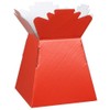 APAC Red Living Vase Flower Box Flower Bouquet Transporter, Sweet Tree Box