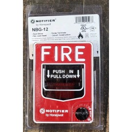 NOTIFIER NBG-12 FIRE ALARM DUAL ACTION CONVENTIONAL PULL STATION - NEW - 5 AVAIL