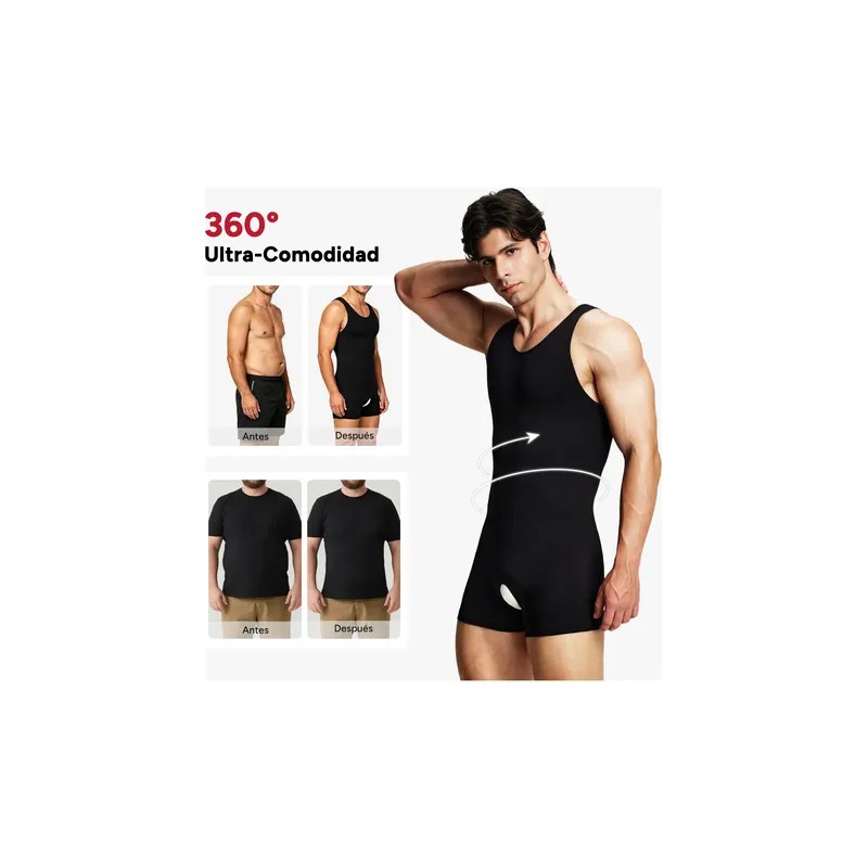 Nebility Body Moldeador Faja Completa Compresión Para Hombre