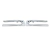 2x Chrome Front Grill Inserts Cover Trim Sticker Fits Ram