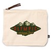 Olympic National Park, Washington, Mountains, Green, 100% Cotton Zipper Pouch,