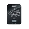 GRAEF KS 202 Digital Kitchen Scales, Black, Easy to Clean