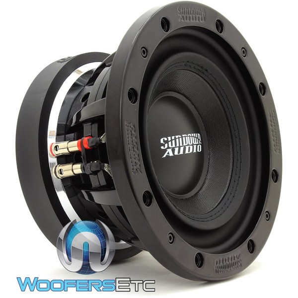 Sundown Audio SD-3 8 D4 8" 300W RMS Dual 4-Ohm SD Subwoofer
