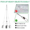 UEAVOID Pack of 40 Steel Leader Pike Anti-Bite Stainless Steel