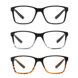 DONGDI reading glasses (3 MIX COLOUR, 2.50, Diopters)