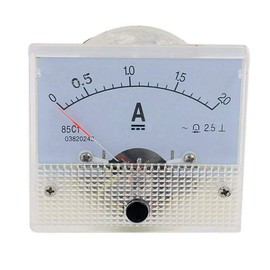 YXQ 0-2A Analog Current Panel 85C1 Amp Ammeter Gauge Meter 2.5 Accuracy for Auto Circuit Measurement Tester (DC 2A)