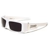 LOCS White Harcore Sunglasses LOCS W + Free Micro Fiber Bag