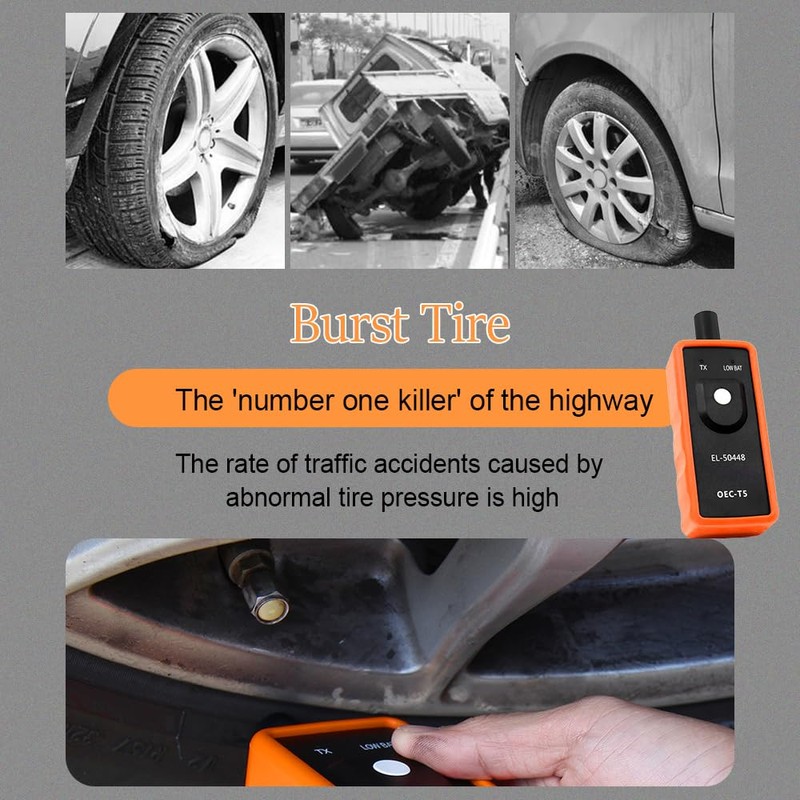 Mearo TPMS Relearn Tool, TPMS Programming Tool, EL-50448 Tire Sensor