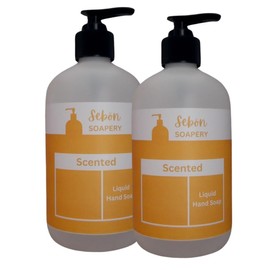 Black Canyon Home and Body Sebon Soapery Christmas Eve Scented Liquid Hand Soap, 12 Oz (2 Pack)